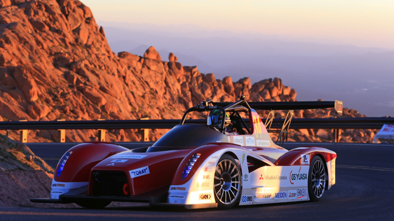 Illustration for article titled Electric Cars Get Murked As A French Hatch Rules Pikes Peak